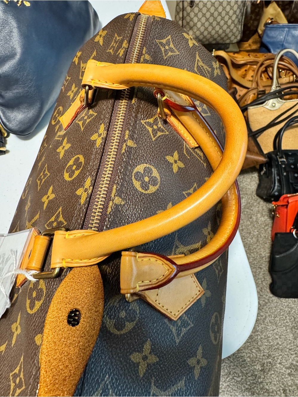 Louis Vuitton Speedy 30 Monogram Canvas| Dust Bag,Lock & Key| Authentic - Picture 16 of 16
